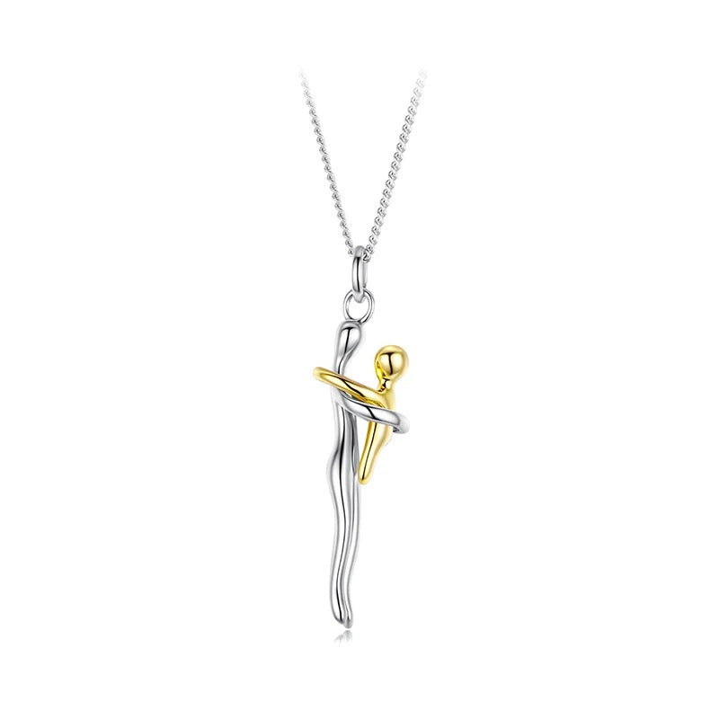 Eternal Mommy & Baby Love Necklace